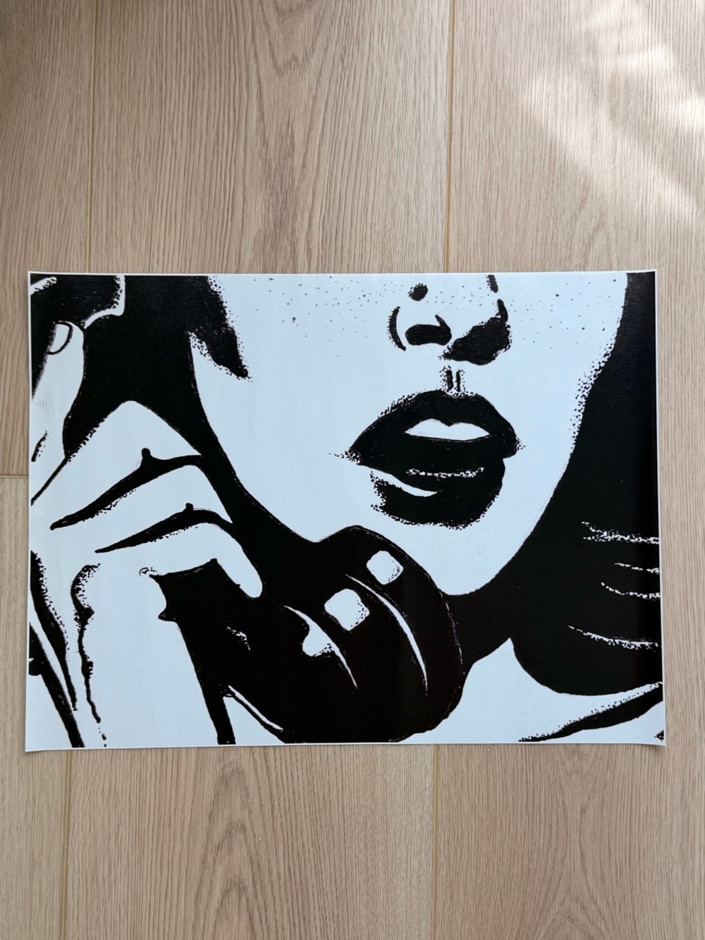 Caller ID Canvas Art Print Poster